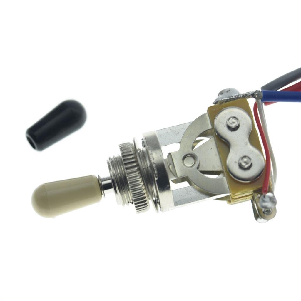 Guitar Prewired Wiring Harness Humbucker Solderless Wiring Harness 2V2T with 500K Pots and 3 Way Toggle Switch For SG G-400 Seri